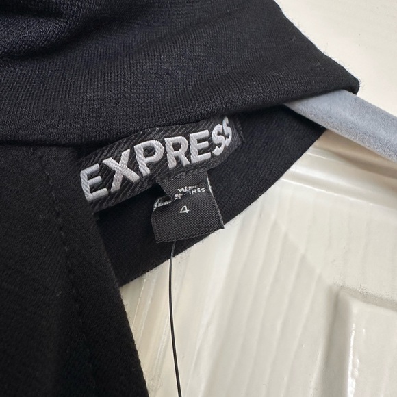 Express NWT black halter dress size 4 - Picture 7 of 12